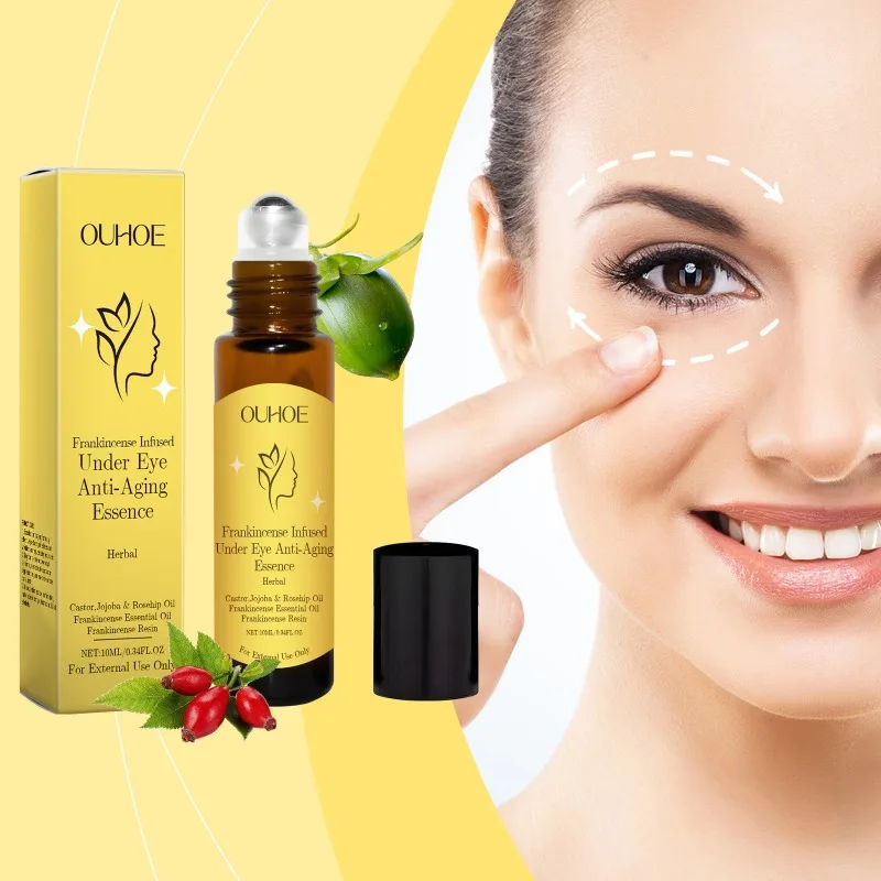 Under Eye Anti-Aging Essence Remove Wrinkle Lifting Brighten Face Skin Fade Eye Fine Lines Moisturizing Firming Facial Essence