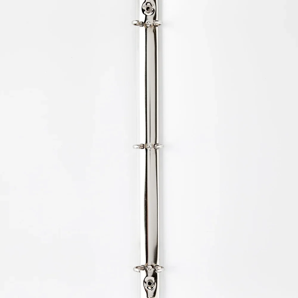 Confezione da 6 raccoglitori ad anelli durevoli in poliestere a 3 anelli, 11 x 11,75 pollici, contiene 175 fogli, documenti perfetti per i compiti, uso scolastico e in ufficio