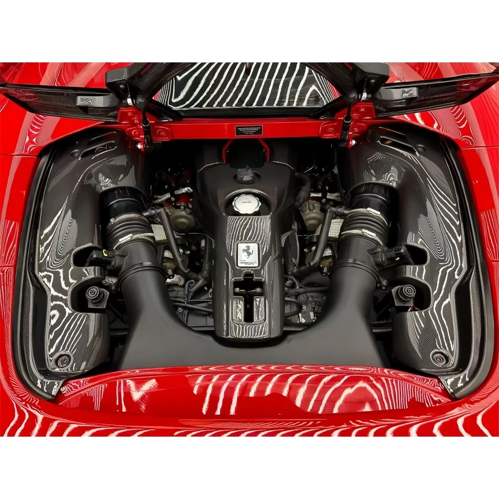 

OEM Style Dry Carbon Fiber Cabin Decoration Cabin Cover Suitable for Ferrari F8