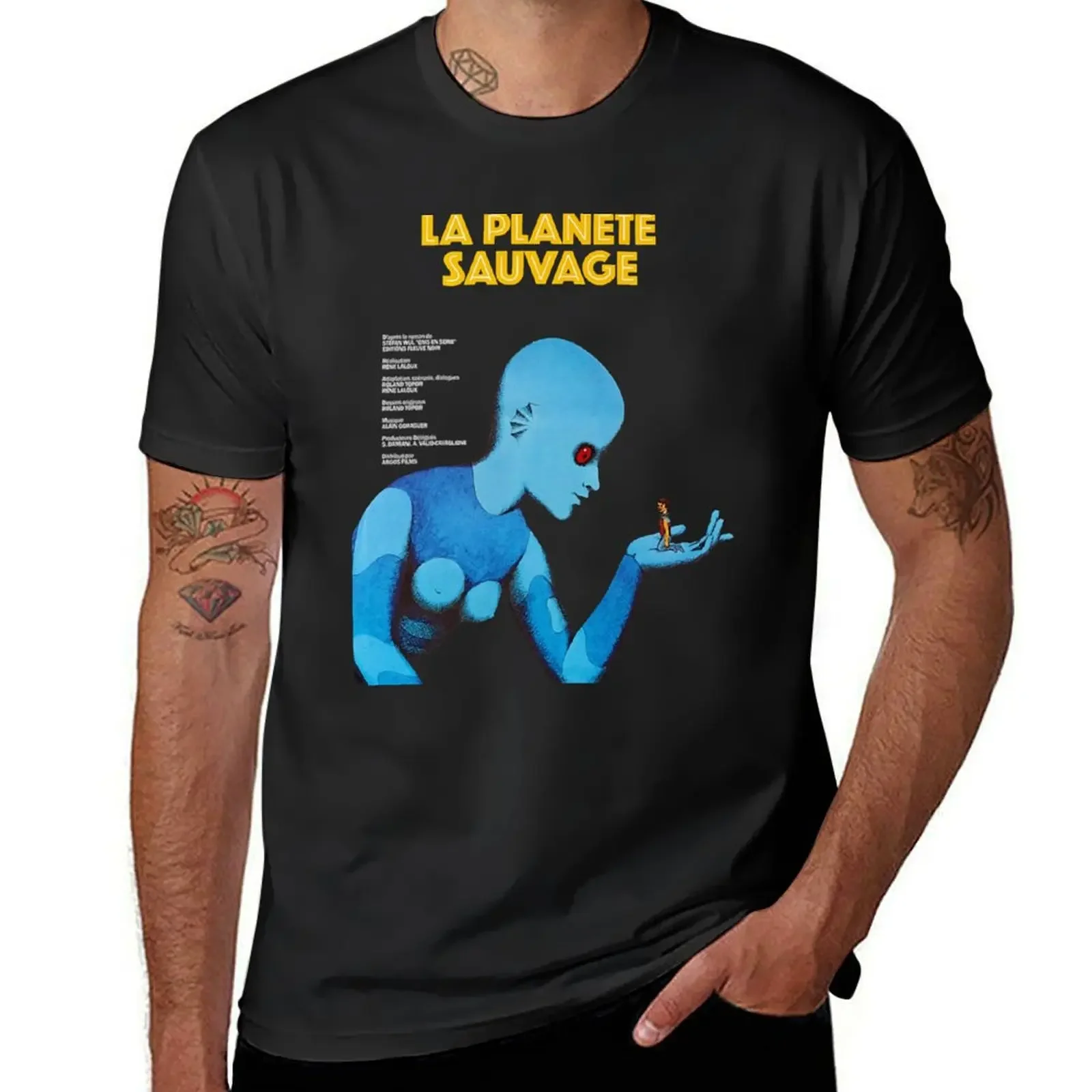 

Fantastic Planet - La Planete Sauvage T-Shirt anime figures anime t shirts for men graphic