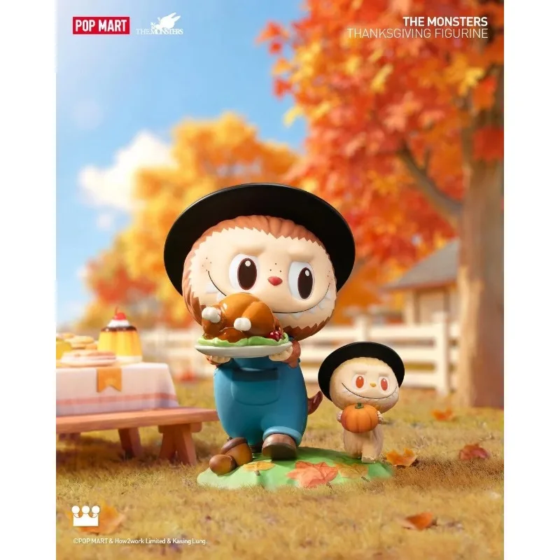 

POPMART LABUBUT Фигурка на День Благодарения Зарубежная ограниченная серия Креативная изысканная декоративная модная подлинная домашняя мебель Peripheries