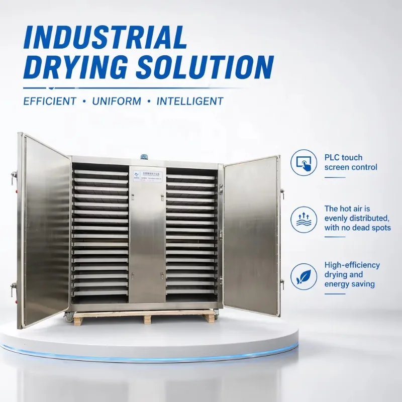 500kg Industrial Drying Machine Customized, Hot Air Food Dehydrator for Mango Fruits Vegetables