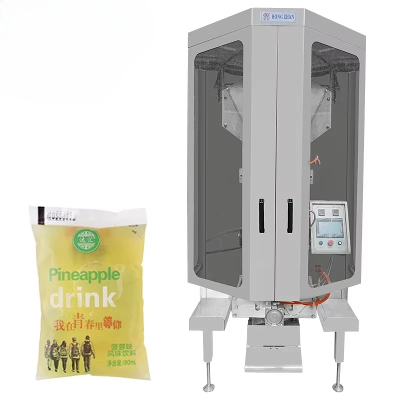Electric Full-Automatic 1-10kg Plastic Bag Liquid Paste Filling Sealing Machine Large Bag Liquid Packaging PLC Core for Food
