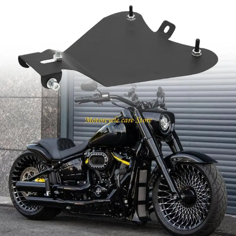 U75F Universal Motorcycle Base Replacement Part Anti Rust Steel Construction Pre Installed Mounting Points For Easy On