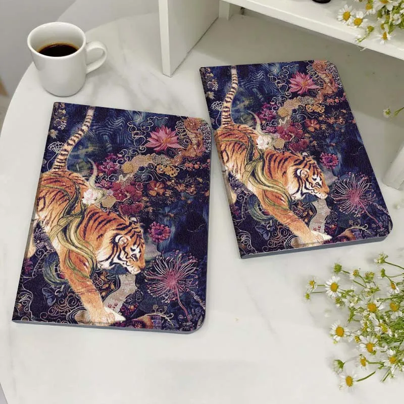 

White Flower Oil Painting For Honor MagicPad MatePad M5 8 9 2 3 10 12 X V7 V8 X8 X9 V9 GT X9a GT2 S Air Pro Tablet Case