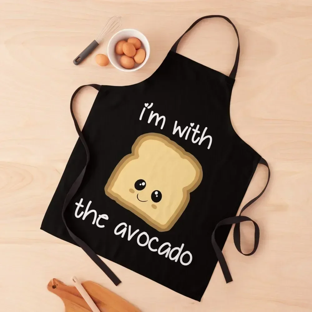 

I'm with the Avocado Apron Restaurant Kitchen Equipment Ladies Camping Apron