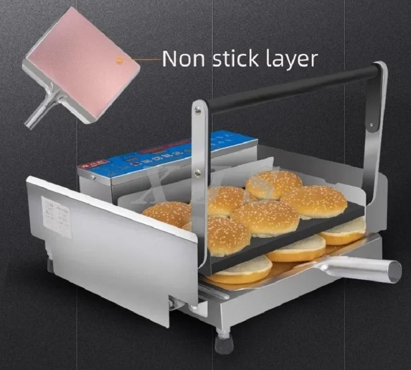 Automatic Electrical Bacon Bread Baker Machine Bakery Equipment/bread Machines Electric Burger Heating Baker Machine