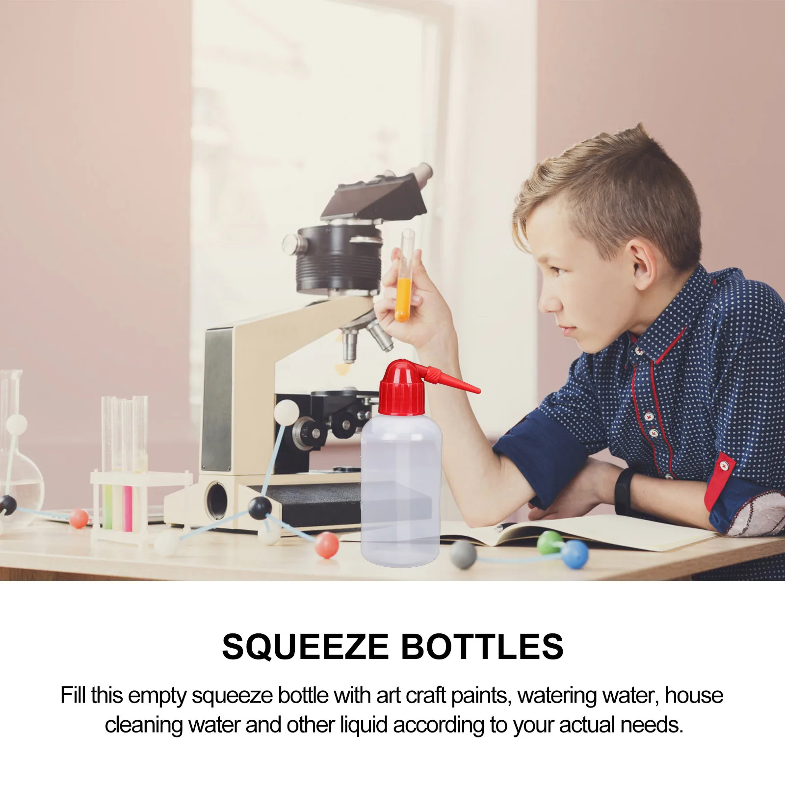 

2 Pcs Plants Squirt Bottle Water Clear for Simple Watering Spray Bottles Indoor Mister Sprayer