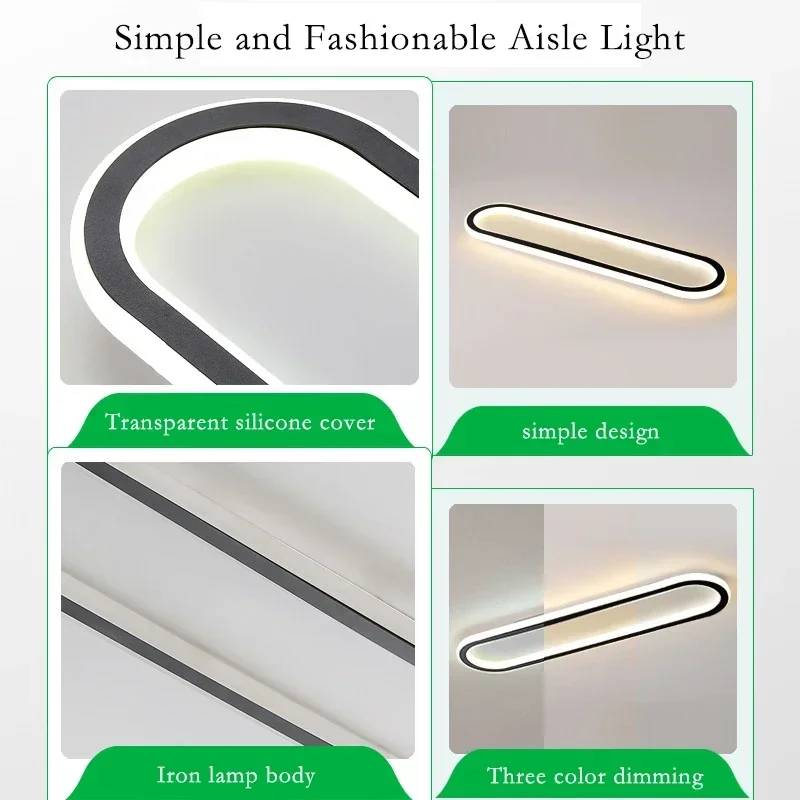 

Led Ceiling Lamp For Bedroom Balcony Cloakroom Living Room Kitchen Modern Home Decor 20W Nordic Interior Light Fixture