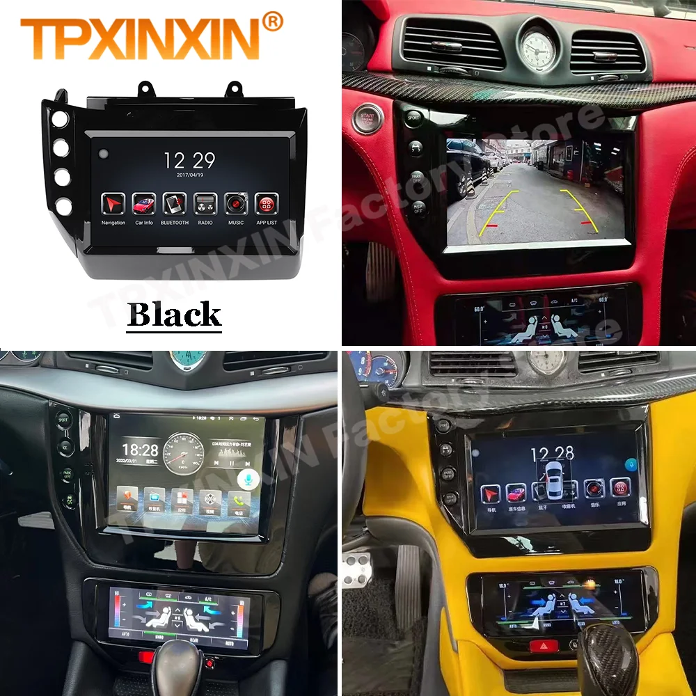 Multimedia Android Car Radio Air For Maserati GT GC GranTurismo 2007~2017 Radio Player Video IPS air conditioner Head Unit