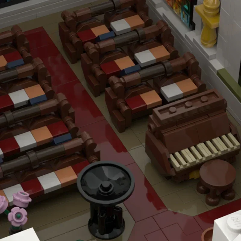 Moc ビルディングブロック ウェスタンリデンプション教会 テクノロジーモジュラーブロック 人気ゲームモデル ギフト クリスマスおもちゃ DIY セット 組み立て