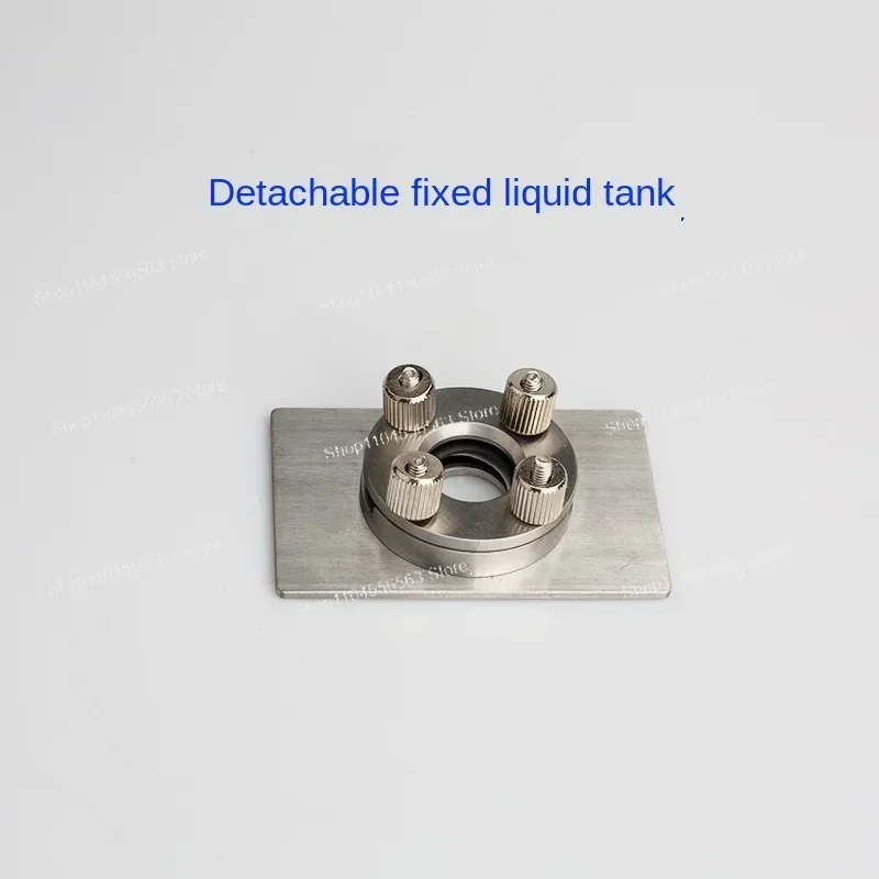 HF Series Fixed Liquid Cell with KBr Window, Detachable Tank for Spectroscopy Analysis