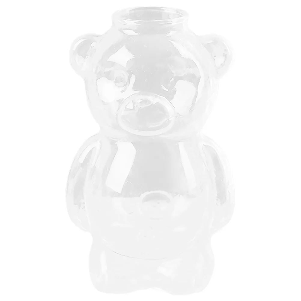 

Adorable Bear Glass Cup Clear Reusable Water Drinking Glass for Coffee Tea Juice Beer Gift Bear Wine Cup