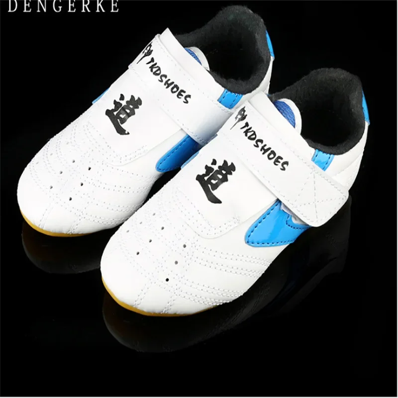 Breathable Taekwondo Shoes Men High Quality Kung Fu Shoes Wushu Taichi Karate Martial Arts taekwondo shoes for kids women men