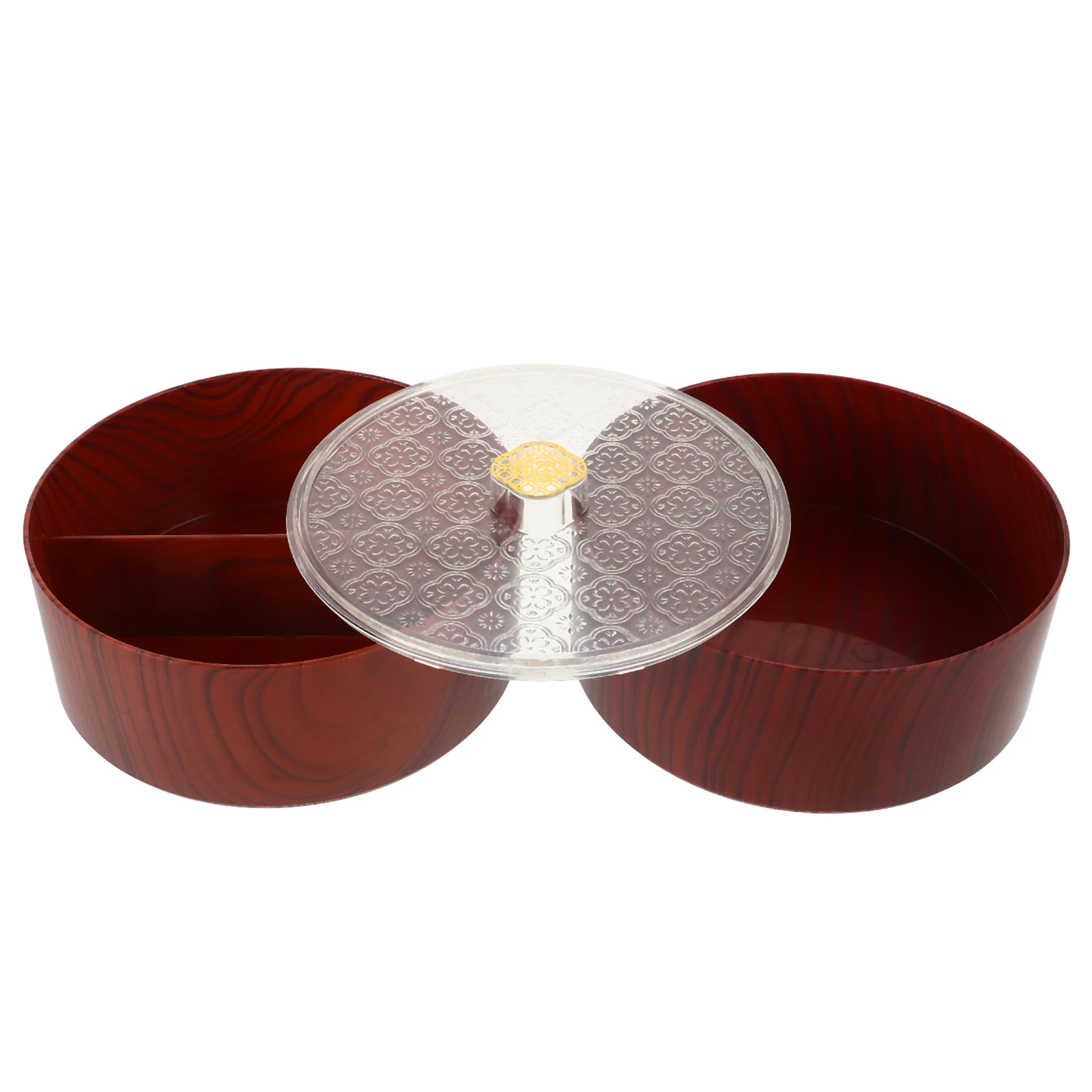 

Tea Table Snack Box Container Abs Pet Material Multi Functional Storage For Living Room Bedroom Kitchen Dried Nut Organizer
