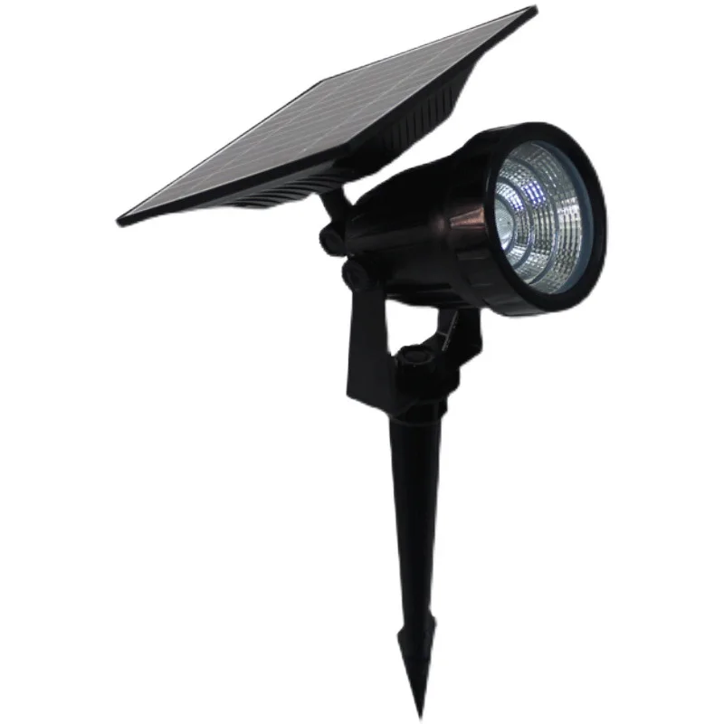 IP65 spotlights COB solar lamp landscape park spotlights garden solar lights solar lawn lamp without wiring