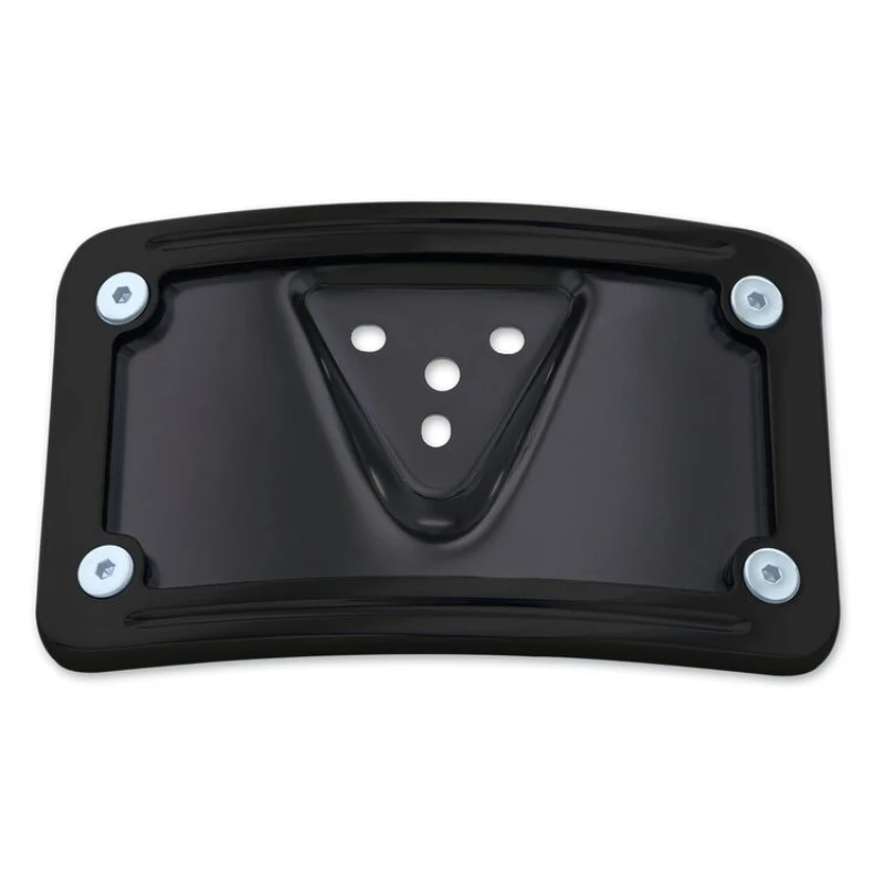 

Soft tail three-point installation license plate bracket, optional electroplated black installation convenient license