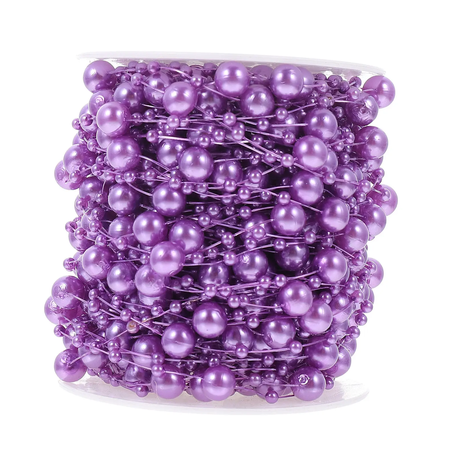 

1 Roll Premium Multipurpose Decorative Bead String for DIY Craft Home Party Decoration Exquisite Beads Chain Pendant Festival