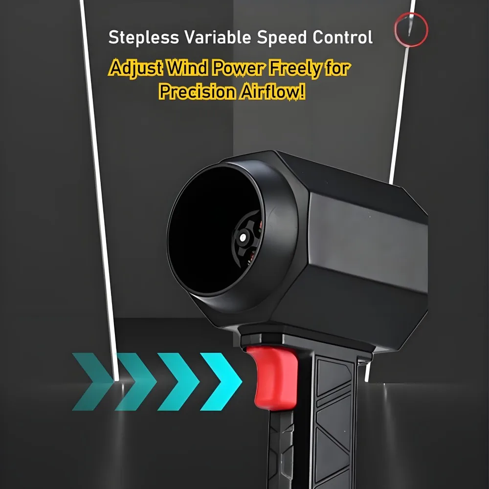 Makita 18V Tools X64 Turbo Blower King Kong Jet Fan Super Power TF64 Car Dryer Violent Fan 64mm Brushless Jet Dry