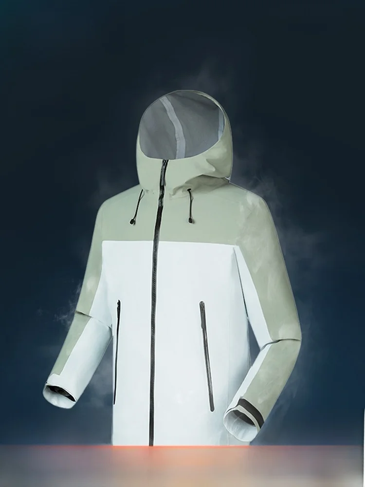 

All-Weather Series High-End Fully Pred Adhesive 3D Tailoring Outdoor Men's Jaet Autumn Season Waterproof Polyester Fiber