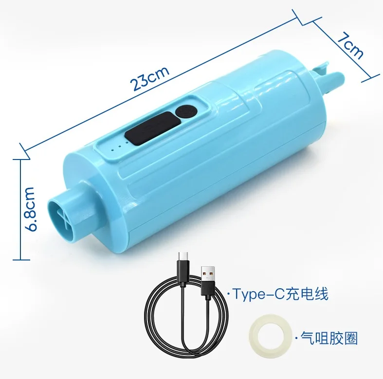 4000Mah Rechargeable Tent Pump Inflatable and Deflatable Air Pump 3PSI Portable Camping Pump for Mattress, Swingring