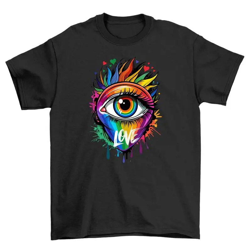 Pride_21 Eye of Love T shirt Funny and Fabulous design to proudly show