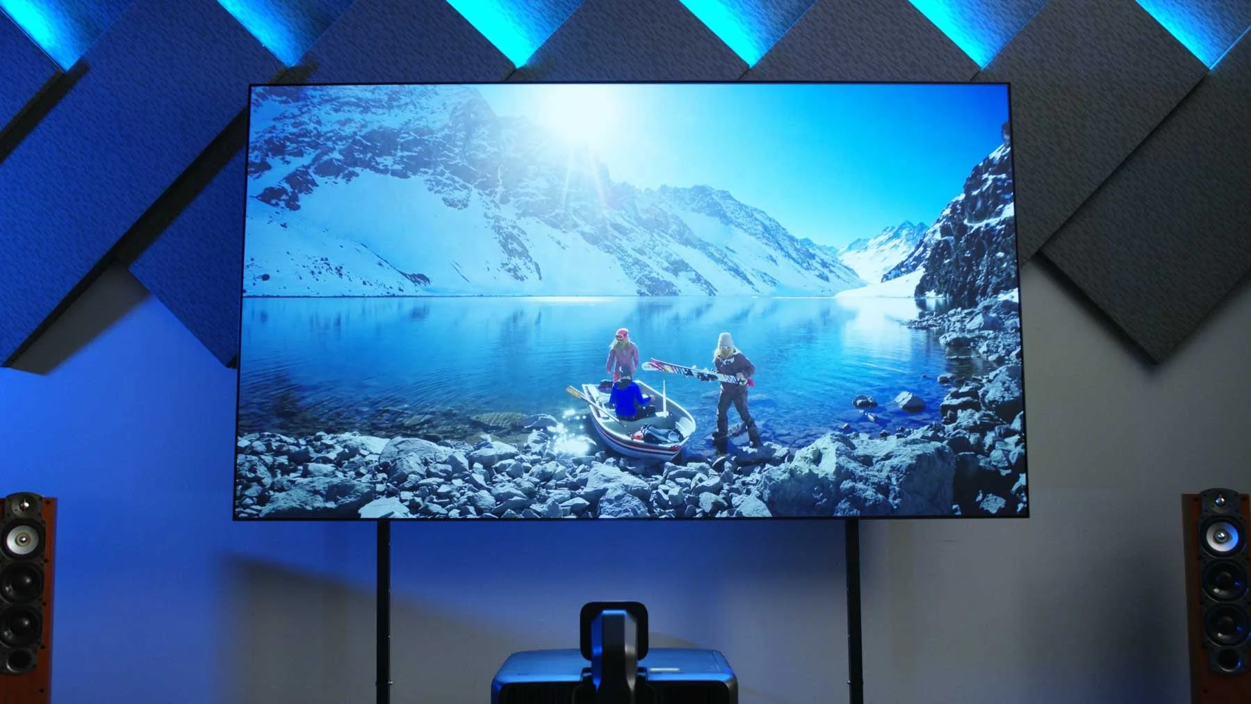 120 Inch PET Crystal ALR UST Cinema Screen for UST ALR 4K xiaomi Laser Projector with Good Price