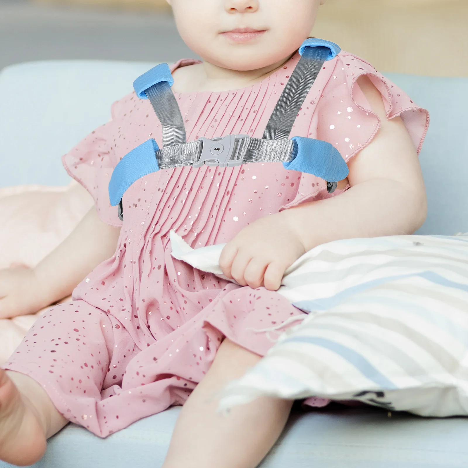

Anti-Lost Wristband Toddler Safety Harness Adjustable Rope Walking Baby Alloy Buckle Reusable Leash Strap Spring for Kids