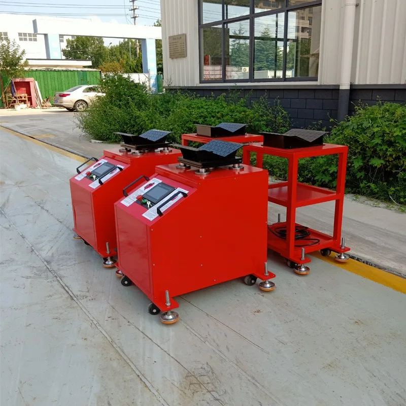 Automotive chassis road simulation testing station, suspension noise detection equipment, rocking machine, movable and rotatable