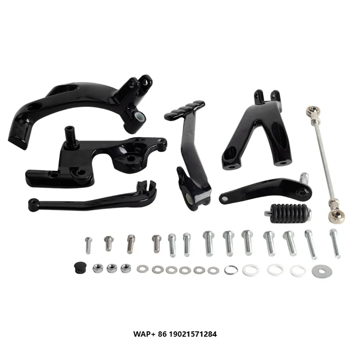 Harley Soft Tail Low Rider Street Bob FXBB FXLR FXLRS 18-2021 Motorcycle Accessories Steel Foot Forward Control Full Kit