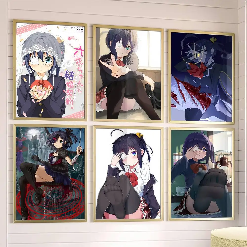 

Takanashi Rikka Sexy Poster Posters,waterproof Paper Stickers,coffee Shops,bar Living Rooms