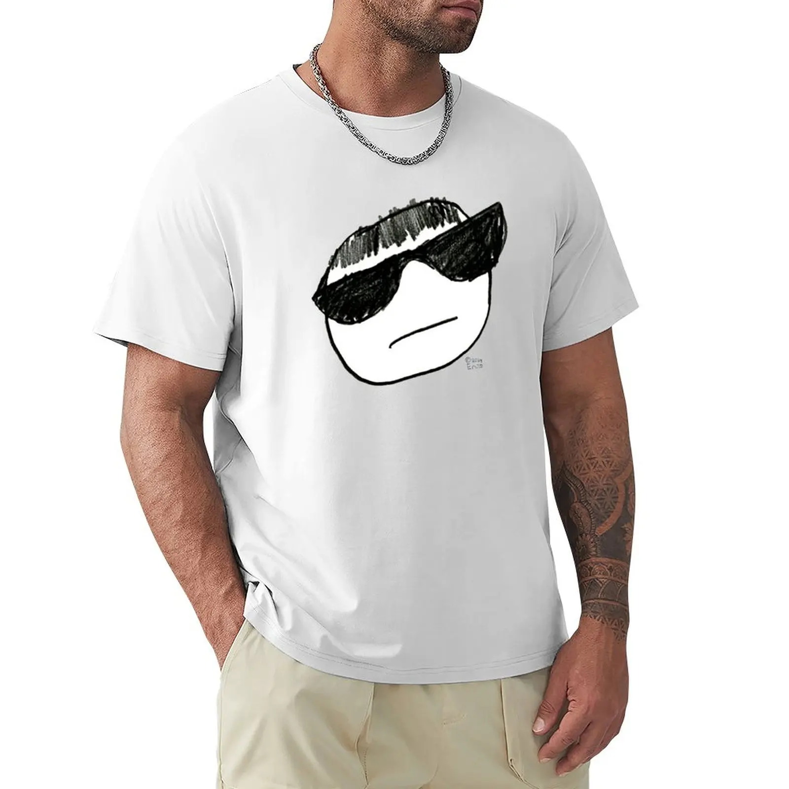 

Pouty Sunglasses is cool and uncomfortable T-Shirt kawaii clothes graphics quick drying mens workout shirts