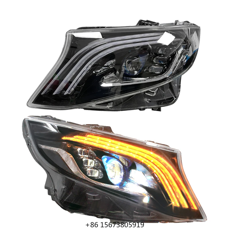

Head Lamps Assembly for Accesorio Para Auto V Class W447 Head Light Vito V260 2016-2019 Headlight
