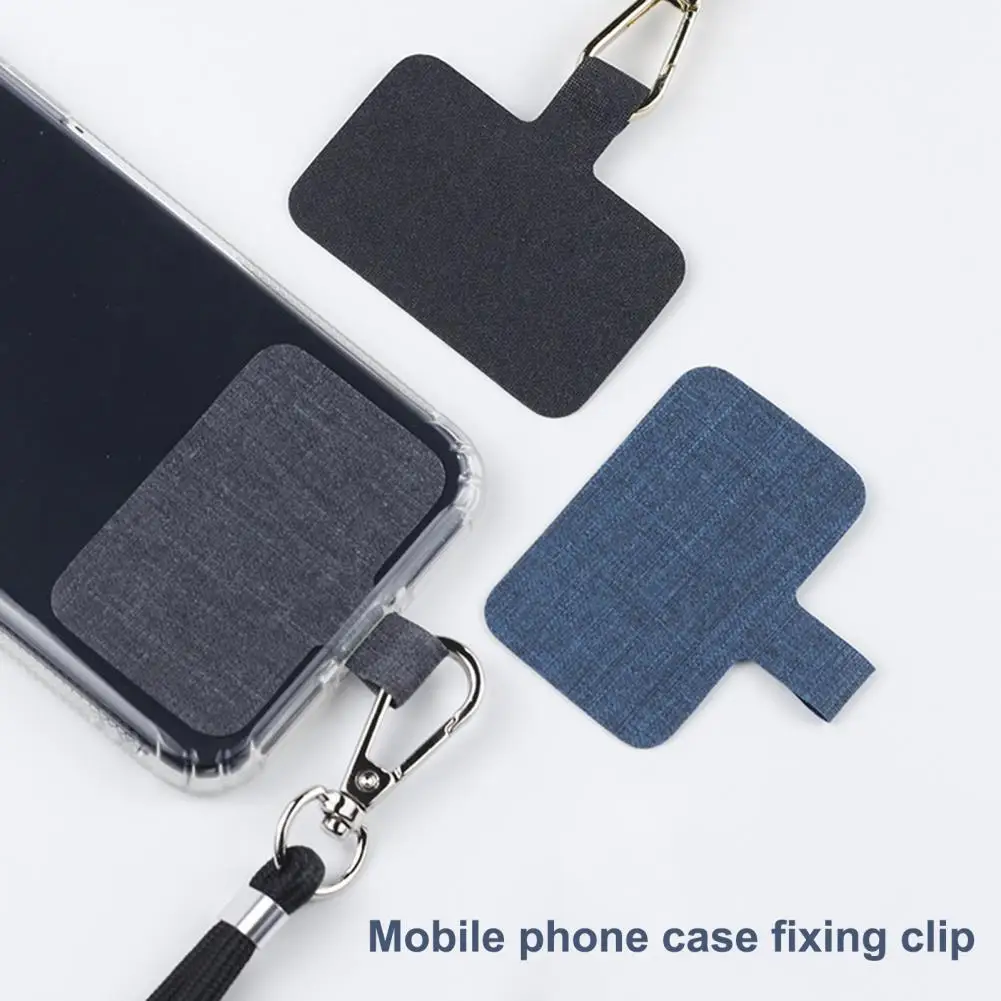 Phone Tether Tab Ultra-thin Wear Resistant Universal Fit Smart Phone Lanyard Replacement Patch for Outdoor