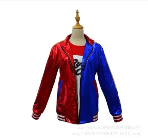 CosplayHalloween Volwassen Cosplay Kostuum Squad Harley Monster camiseta Jasje Broek Accesorios Volledige Set