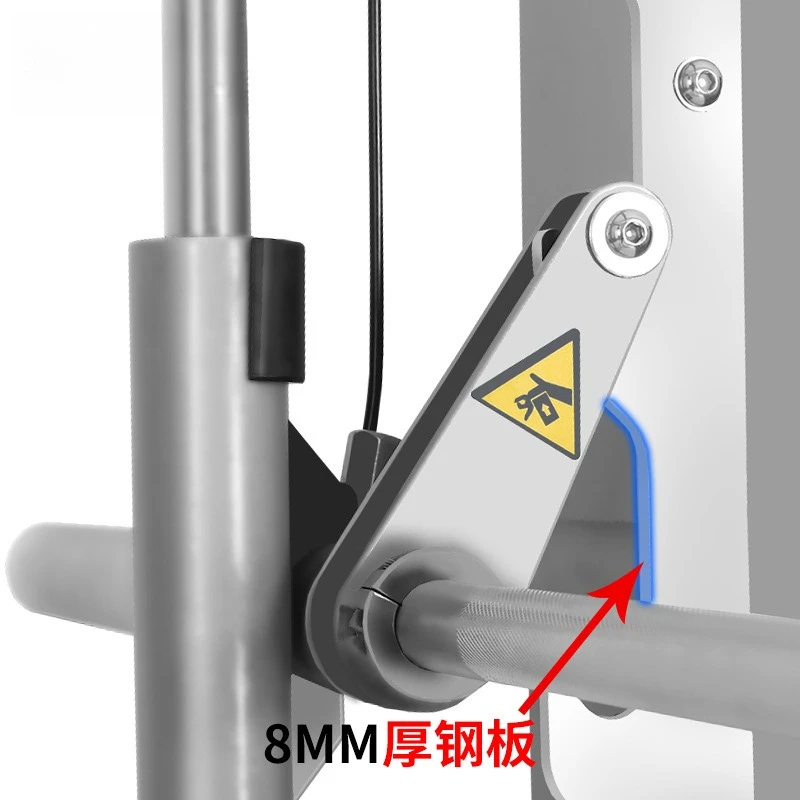 High Quality Steel Tube Smith Machine for Commercial Use Comprehensive Fitness Exercise Gym Equipment Durable Pin Load Selection