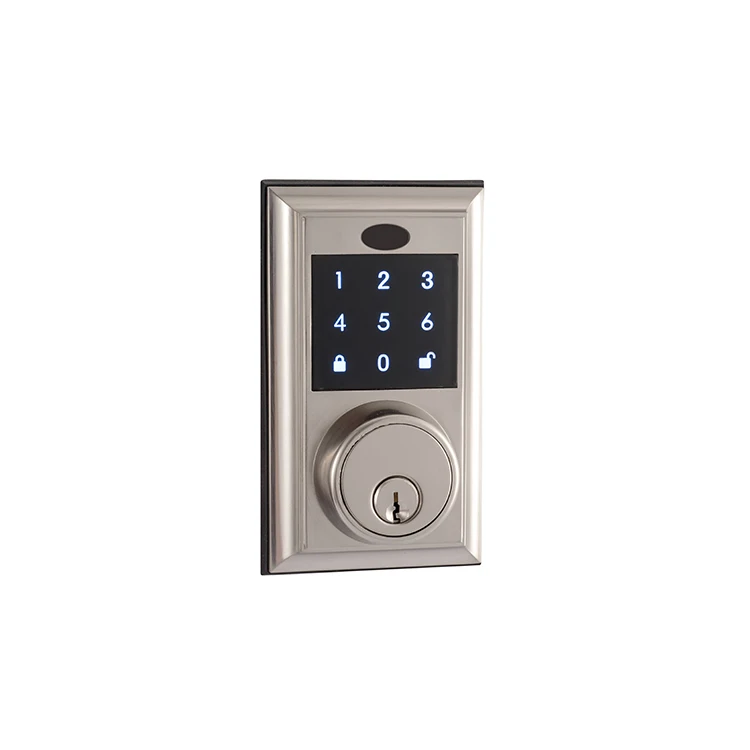 Canada Keyless Password Deadbolt Secure Lock Intelligent Digital Door Lock