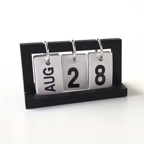 Living Room Simulation Mini Calendar Creative Small Office Desk Decoration Funny Model Desk Calendar