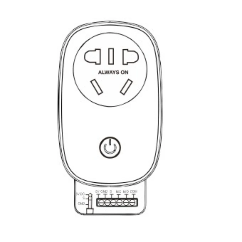 

New smart home wifi dry contact i/o time control switch graffiti breaker