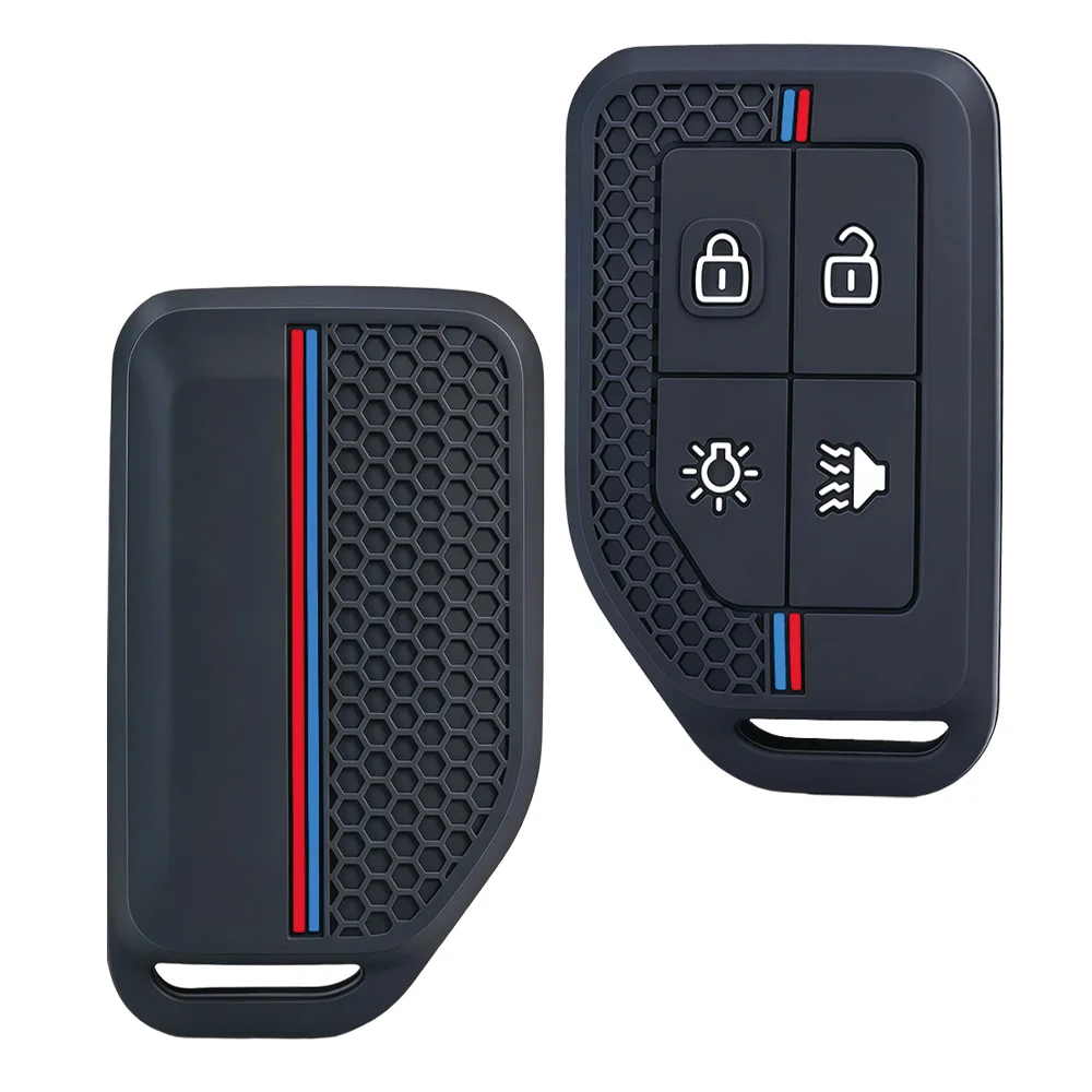 For Volvo FH FH16 FM FMX Silicone Remote Key Case Protective Shell Soft Touch Anti Scratch Flexible Key Cover