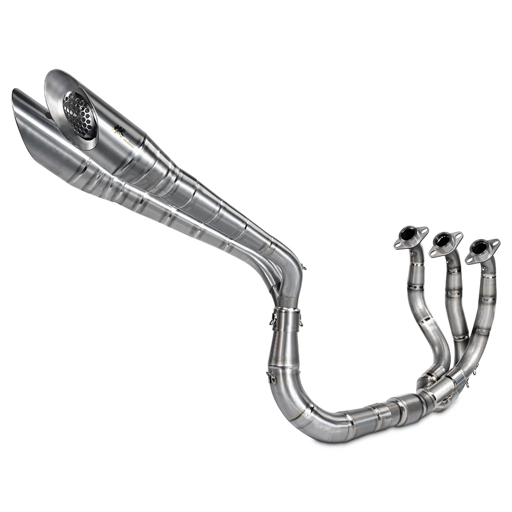 

For CF MOTO 675SR/675NK High Double Titanium Exhaust
