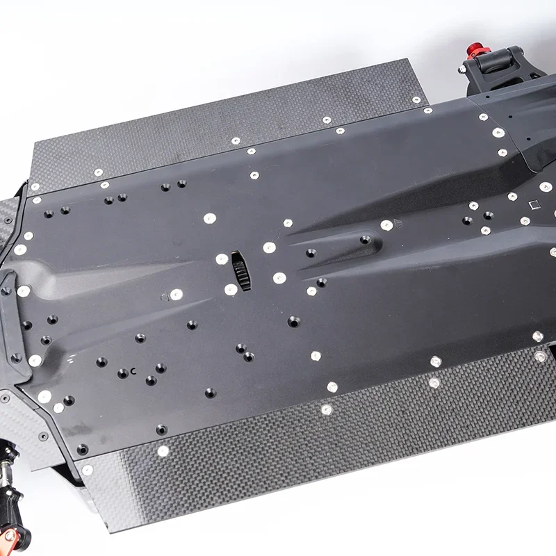 Ensemble de jupes latérales de Simulation en Fiber de carbone, 2 pièces, pour 1/7 ARRMA FELONY INFRACTION 6S LIMITLESS F1 V2, pièces de mise à niveau pour voiture et camion ARA 320509