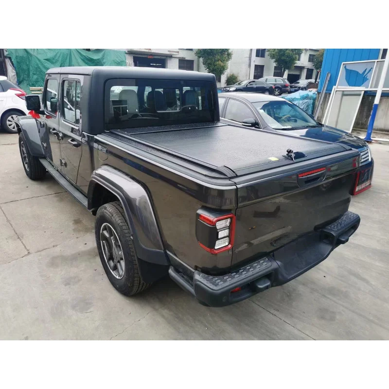 Auto Parts Manual Retractable Roller Lid Tonneau Cover For Gladiator JT 2020+ Pickup