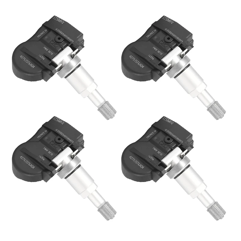 

4Pcs Tire Pressure Sensor 42753-STK-A04 for Acura MDX TSX RDX Honda Pilot 2007-2015 PMV-107G 42753-STK-A03 42753STKA02 315Mhz