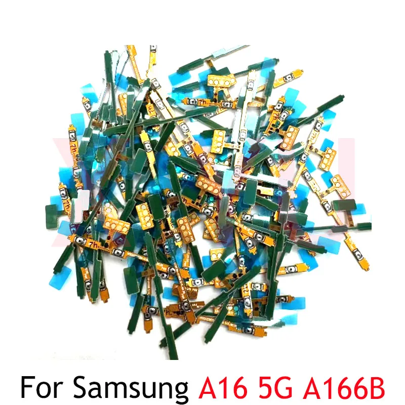 For Samsung Galaxy A16 4G 5G A165 A166 Power On Off Switch Volume Side Button Flex Cable