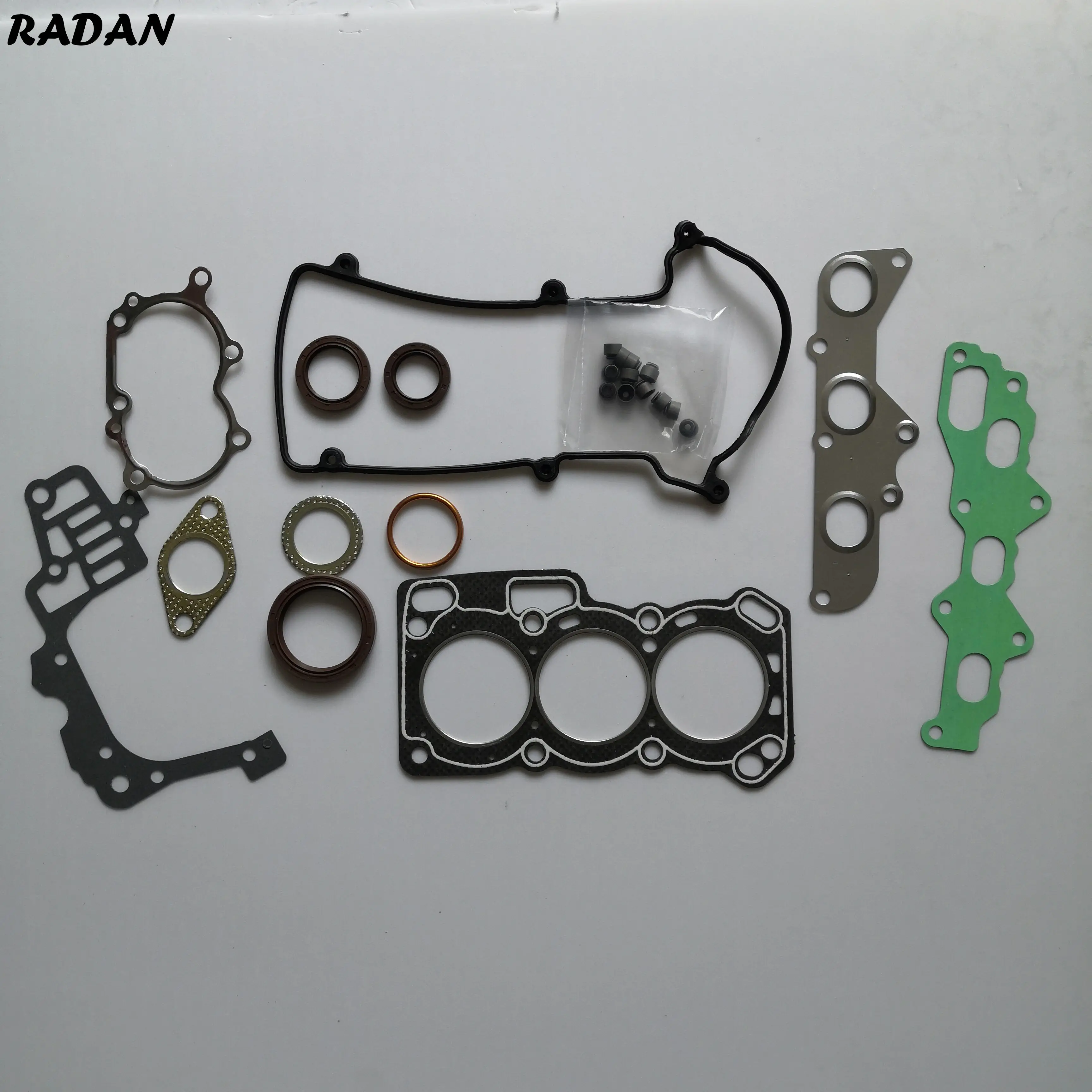 SQR372 Engine Gasket Kit Set Engine Overhaul Gasket for Chery QQ IQ Buggy OEM:372-1000001