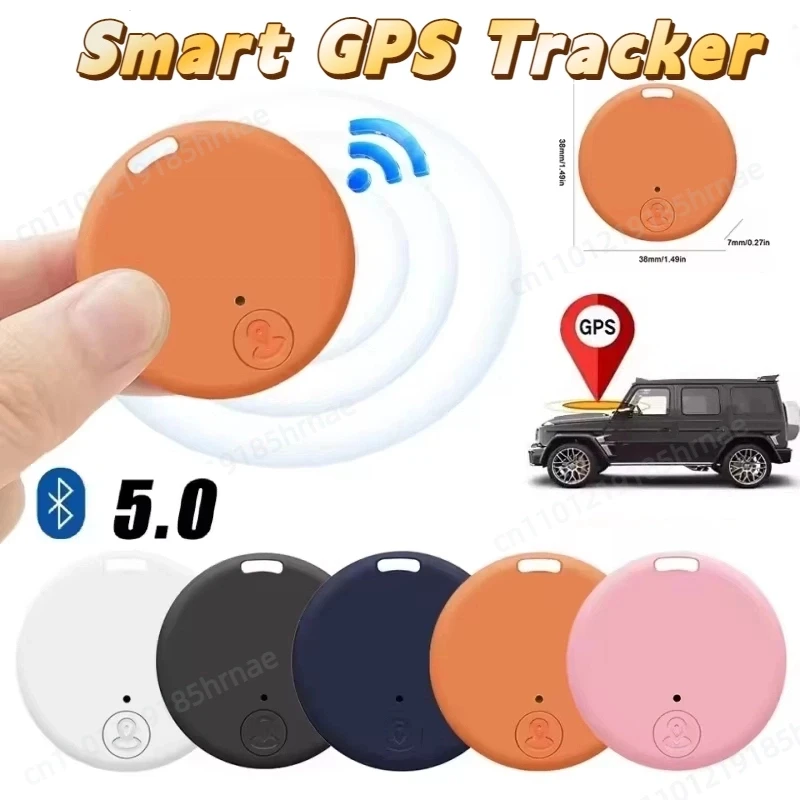 Mini GPS Tracker Bluetooth 5.0 Anti-lost Gps Device Car Tracking Ios Android Smart Finder Locator Accessory Device 2025 New