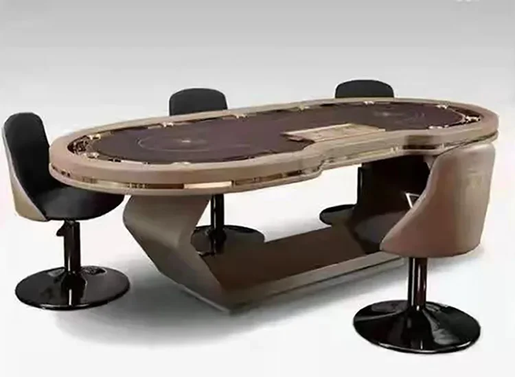 

Подлокотник для стола Deluxe Texas Hold'em, огнестойкий стол для шахмат и карточек, круглый несмываемый стол для карточек