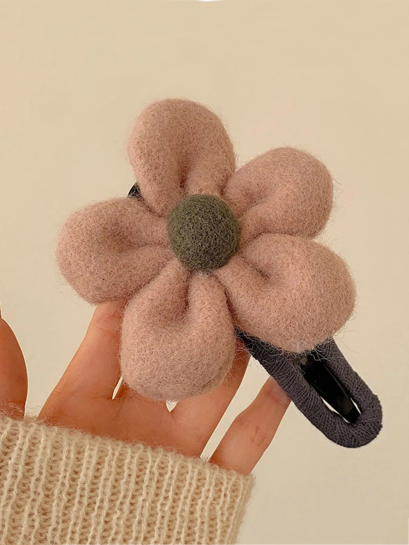 1PCS Fashion Temperament Flowers Hair Clips For Women Girls Party Ponytail Hair Claw Hair Accessories  ﻿