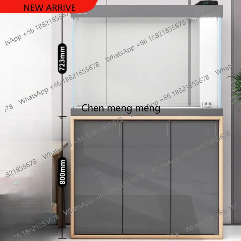 

M32 Luxury Modern Aquarium Accent Minimalist Design Large Fish Tanks Aquarium Entrance Hall Creative Home Furniture